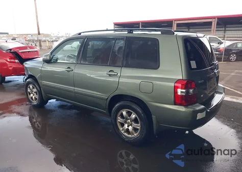 2006 Toyota Highlander Sport V6/V6 z USA, uszkodzony, nr VIN JTEGP21A760110075